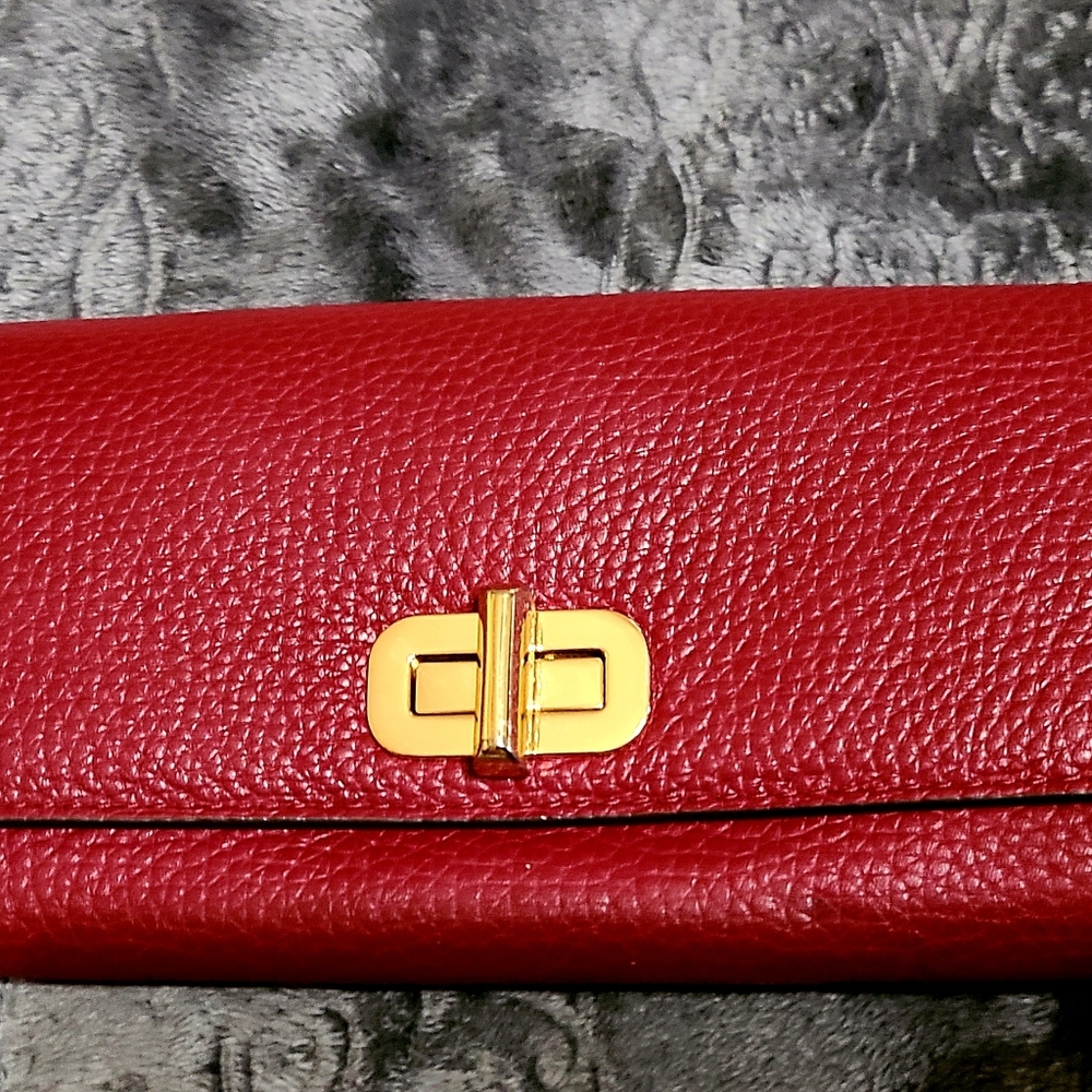 Red Authentic Michael Kors Wallet